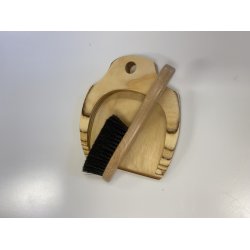 Bordfejekost med fejebakke